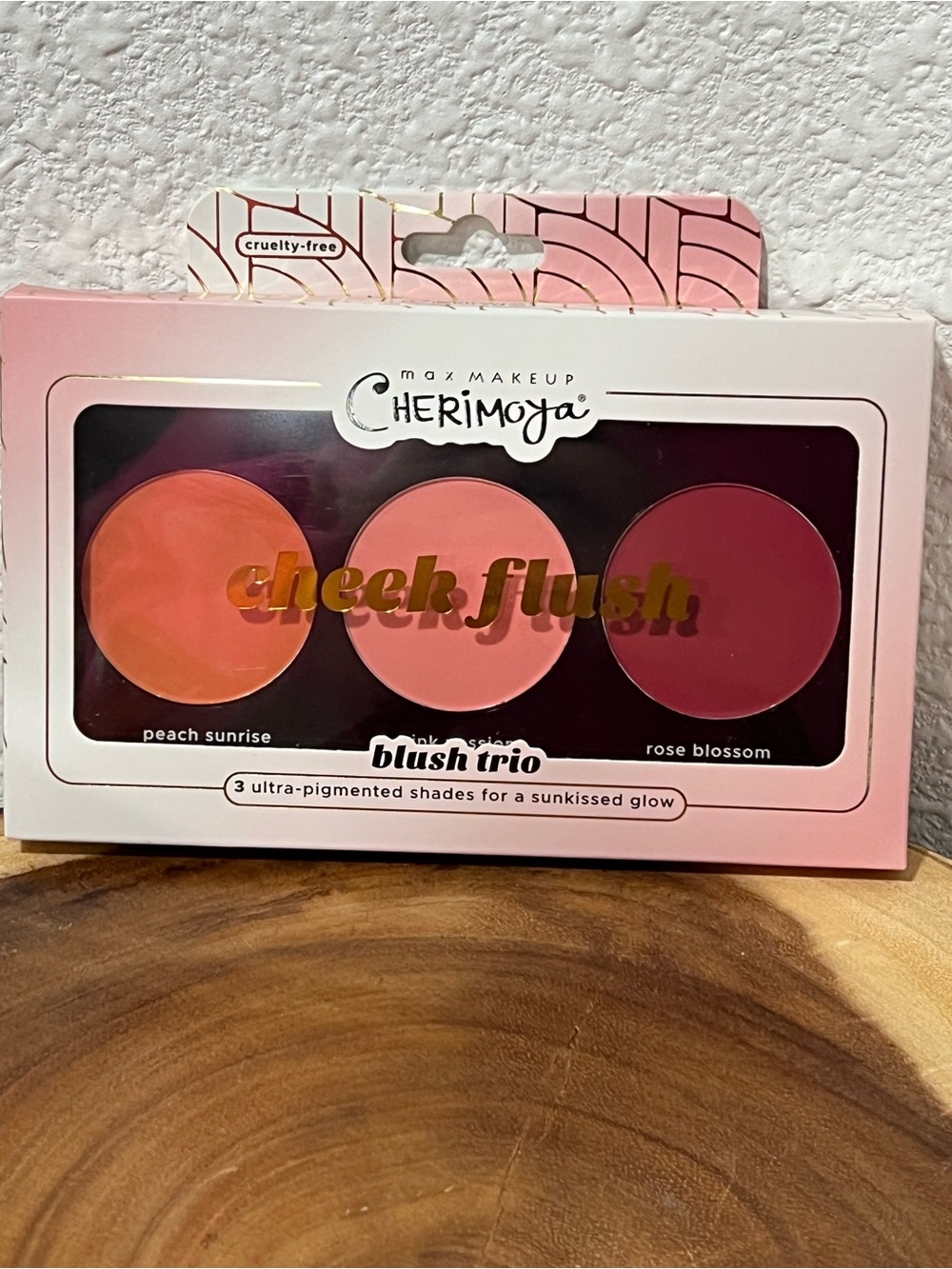 Cherimoya Blush Trio - Peach Sunrise, Pink Passion, Rose Blossom